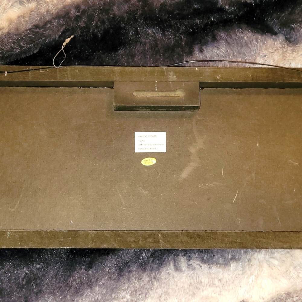 Wall hangings, home decor, beach decor, beach cottage, seashell, beach house dec - Picture 2 of 2